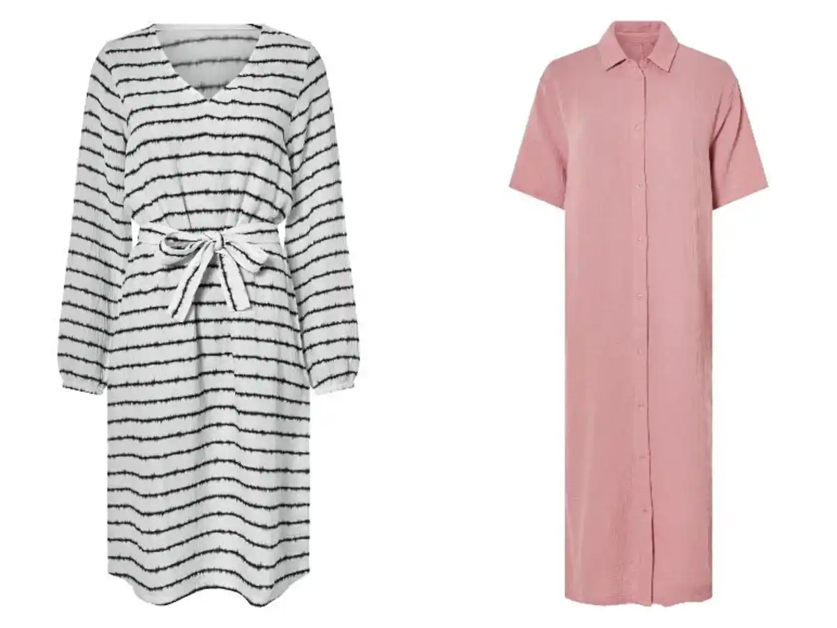 Bild 1 von esmara® Damen-Midikleid Modernes Midikleid Kleid in Midi-Länge Damenkleid in Midi-Länge