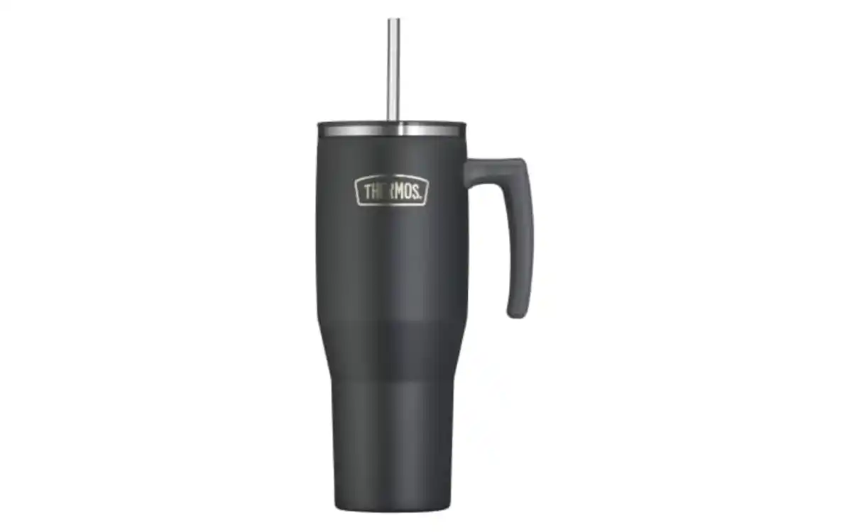 Bild 1 von Isolier-Trinkbecher Refreshing, black matt, 1,1 Liter