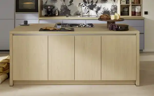 Bild 3 von Einbauküche Sunta/Stadum, Eiche Como Nachbildung/sky, inkl. Privileg Elektrogeräte