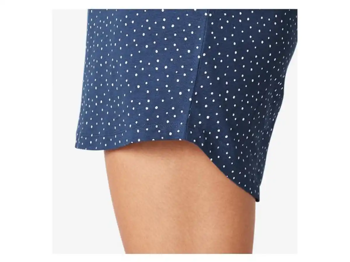 Bild 3 von esmara® Damen Nachthemd, mit Ärmeln in Krempeloptik