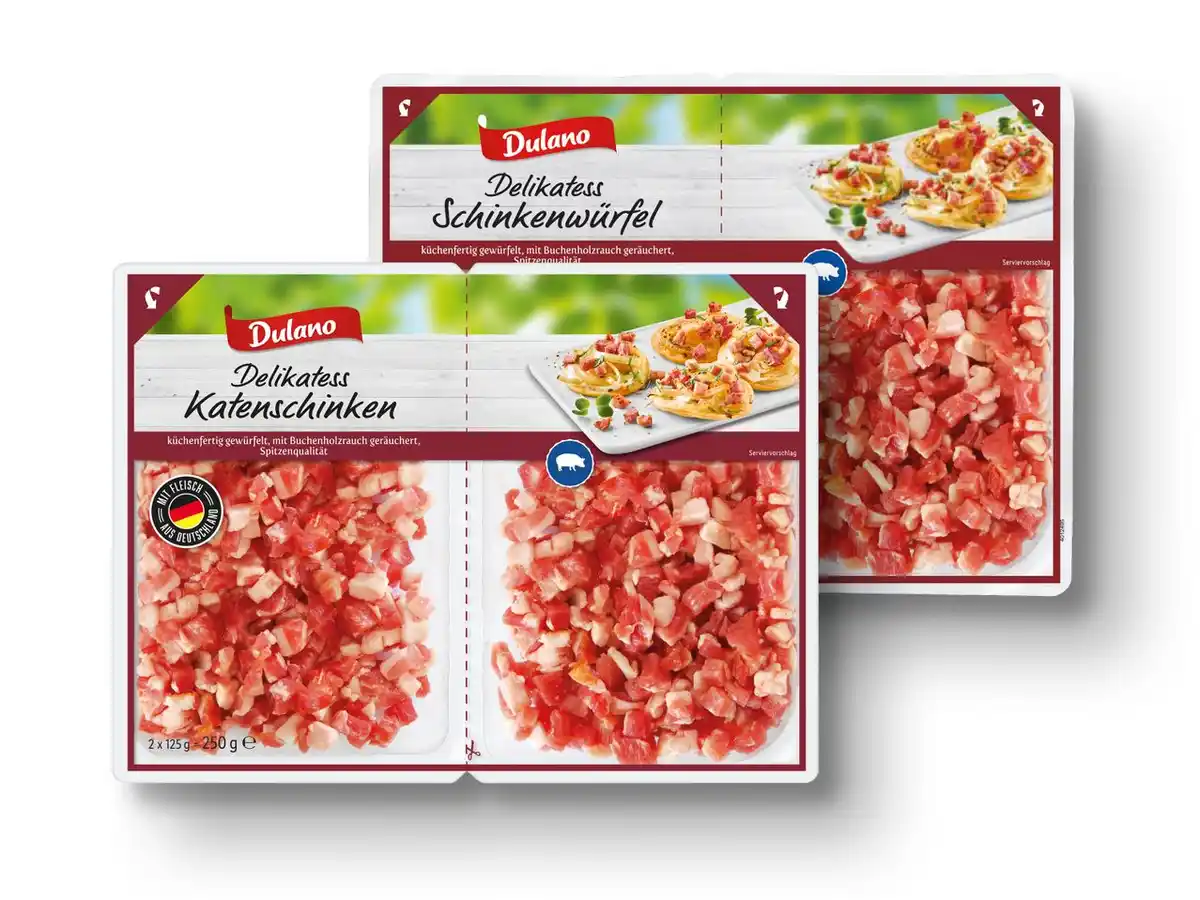 Bild 1 von Dulano Delikatess Katenschinken/Schinkenwürfel