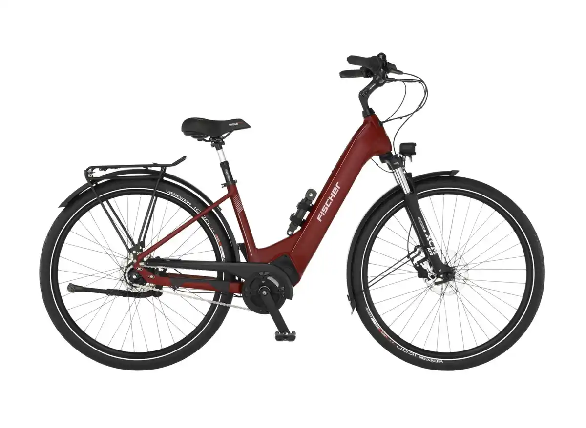 Bild 1 von Fischer E-Bike Cita 7.8i 28 Zoll 43 cm 7-Gang 522 Wh bordeaux rot