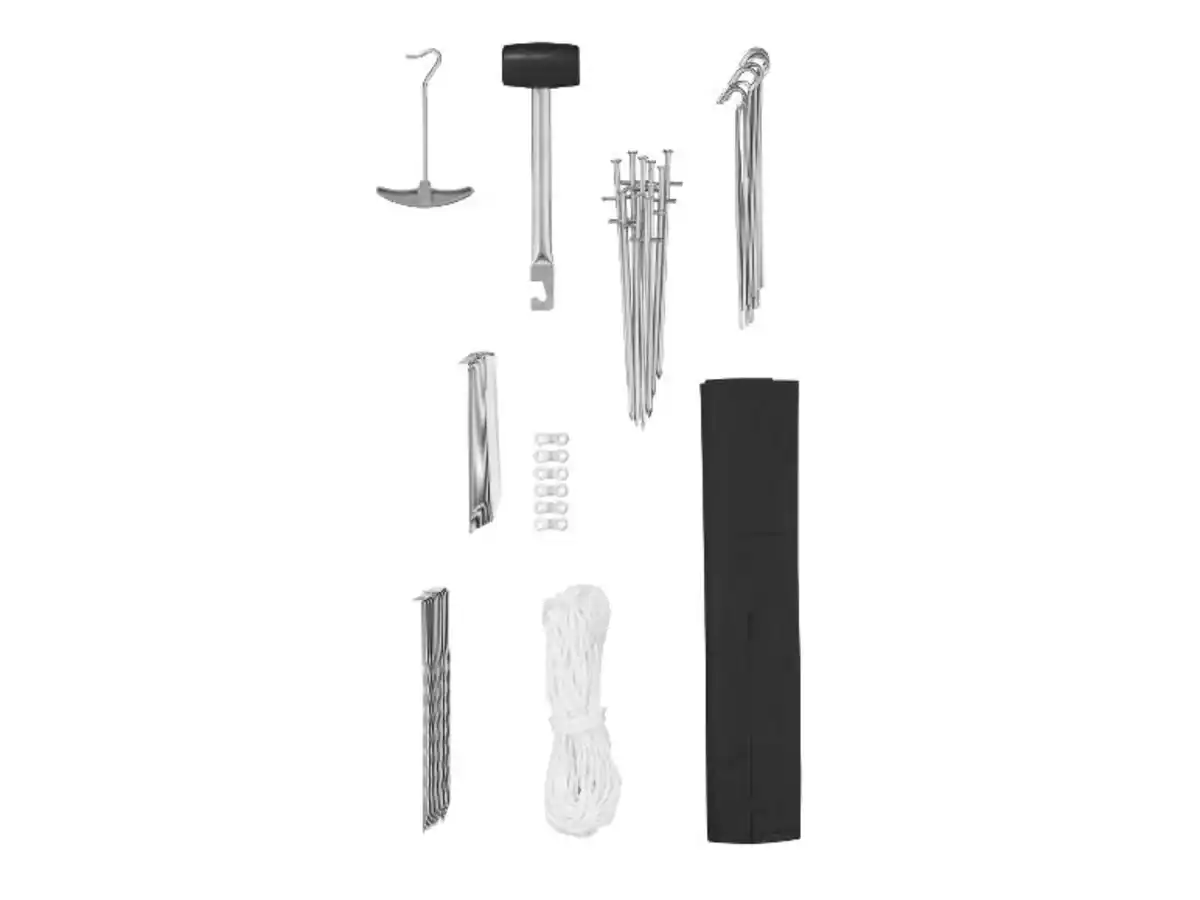 Bild 2 von CRIVIT Zeltzubehör-Set, im praktischen Rollbeutel