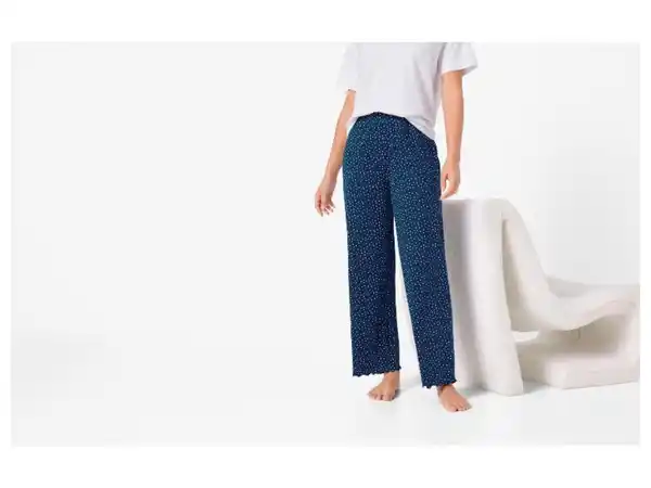 Bild 3 von esmara® Damen Schlafhose, aus reiner Baumwolle