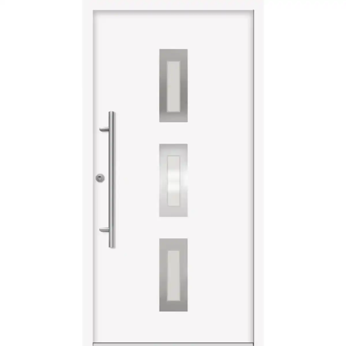 Bild 1 von Sicherheitshaustür »PULA Prime RC2«, Aluminium, in weiß