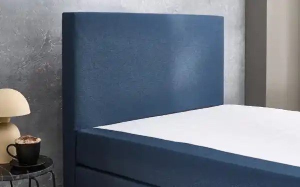 Bild 2 von Boxspringbett Aspen, blau, 120 x 200 cm