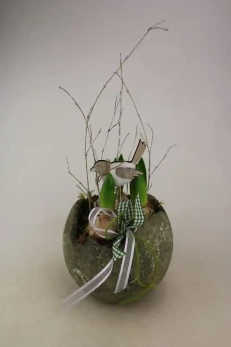 Bild 1 von Arrangement Indoor Zementtopf Pflanzen-Mix 15 cm