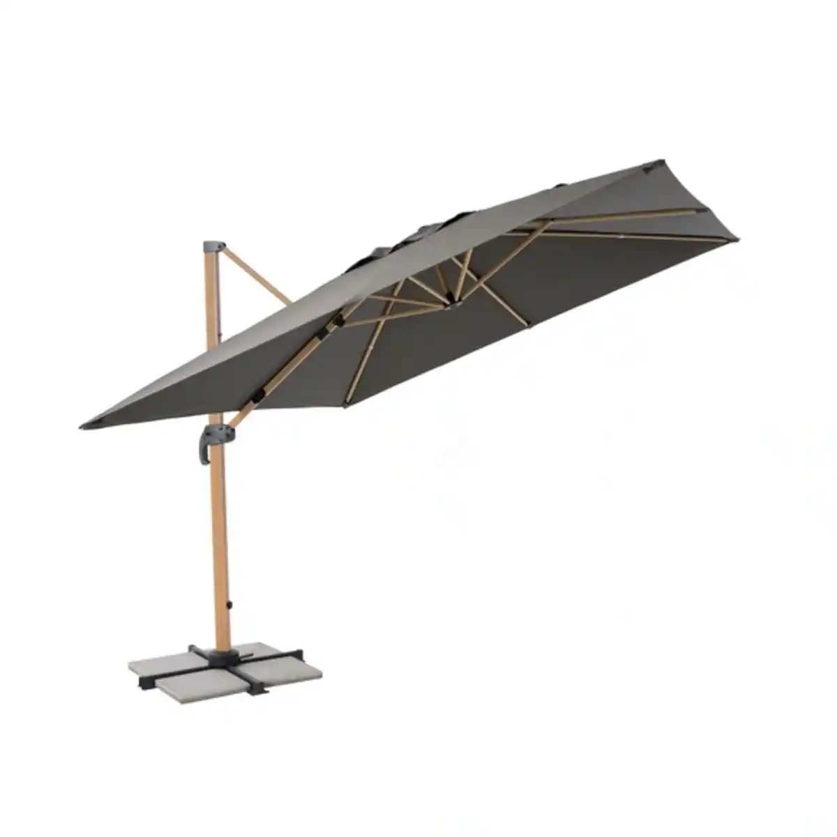 Bild 2 von Ampelschirm, HxØ: 300 x 300 cm, Polyester/Aluminium, anthrazit