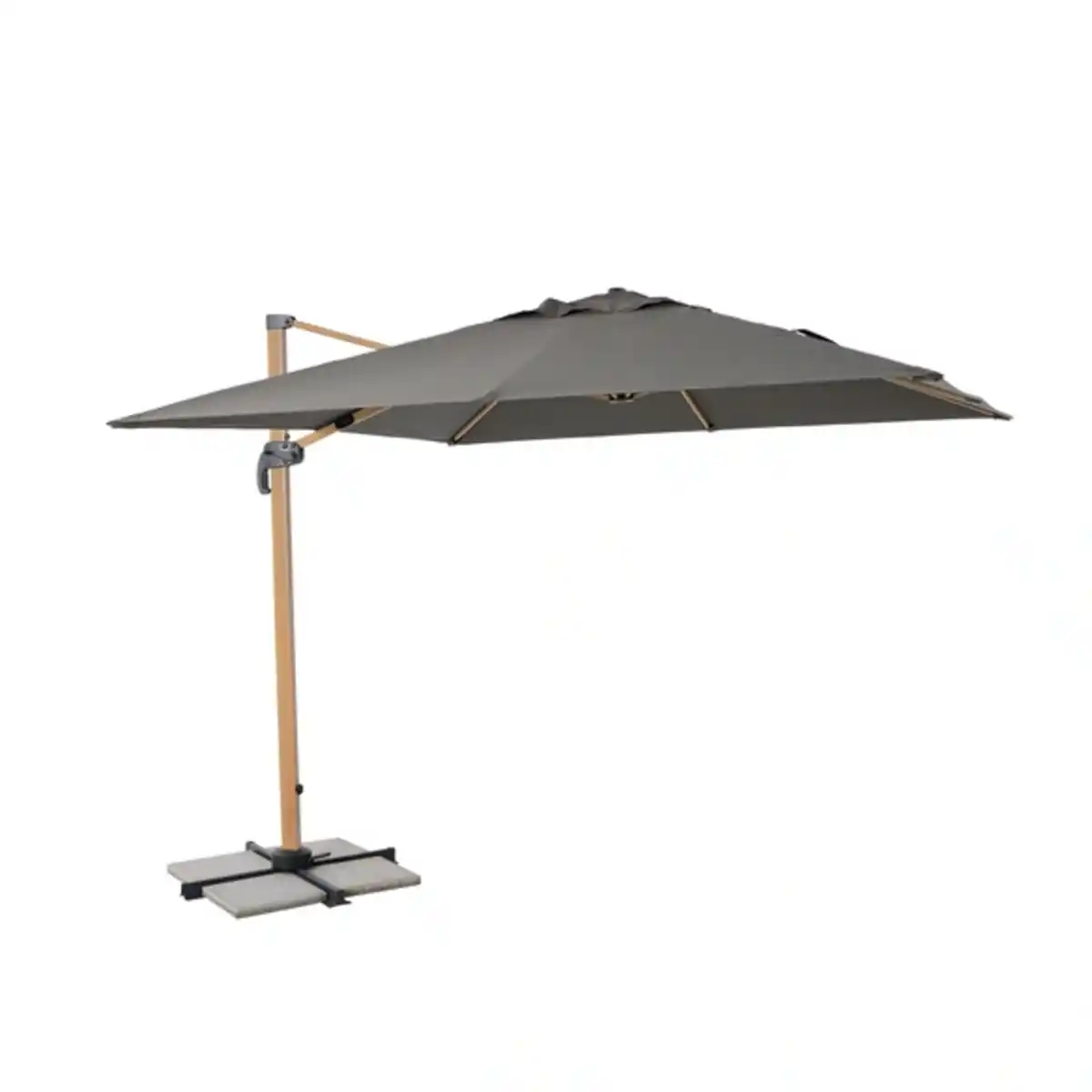 Bild 1 von Ampelschirm, HxØ: 300 x 300 cm, Polyester/Aluminium, anthrazit