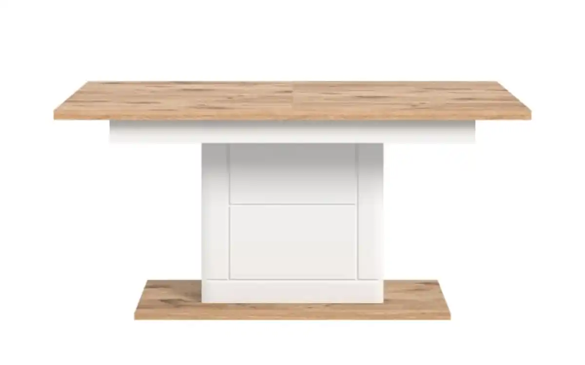 Bild 2 von Xonox Home - Esstisch Modern Times, Eiche-Nachbildung/weiß, inkl. Ausziehfunktion