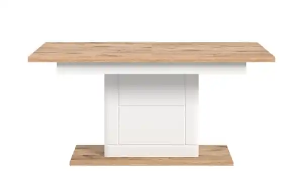 Bild 2 von Xonox Home - Esstisch Modern Times, Eiche-Nachbildung/weiß, inkl. Ausziehfunktion