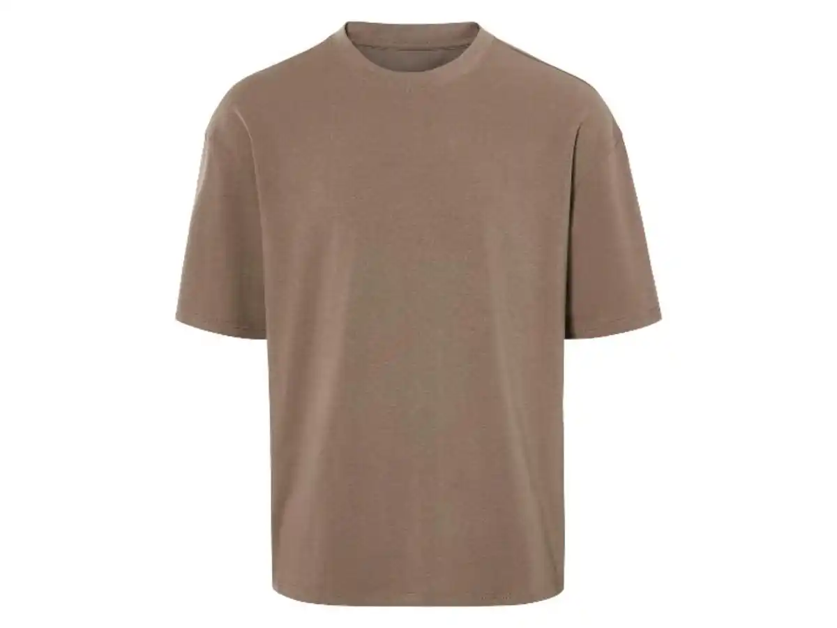 Bild 2 von LIVERGY® Herren Oversize-T-Shirt, in Heavy-Jersey-Qualität