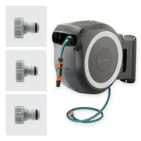 Bild 3 von Wand-Schlauchbox »RollUp«, grau, Schlauchlänge: 30 m, 1/2"