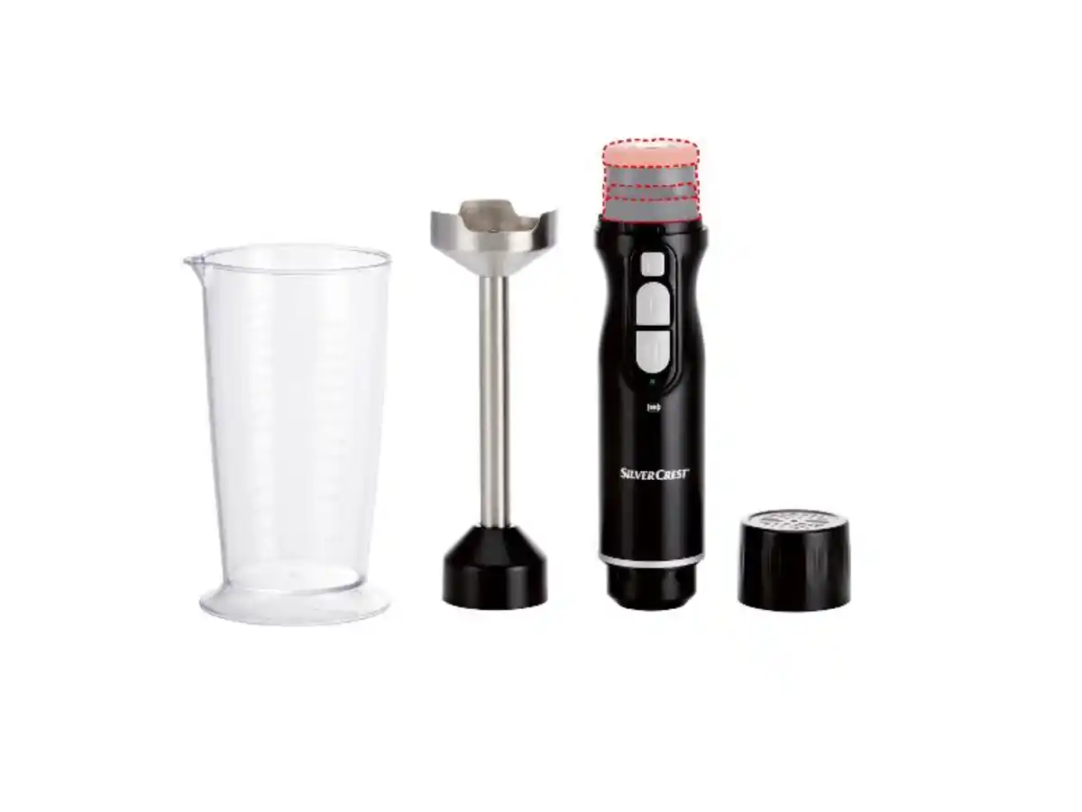 Bild 1 von SILVERCREST® KITCHEN TOOLS Akku-Stabmixer, inkl. Messbecher,  300 ml