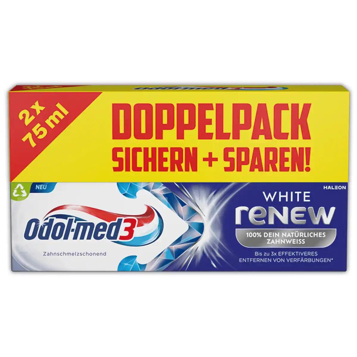 Bild 1 von Odol-Med3 Zahnpasta White Renew