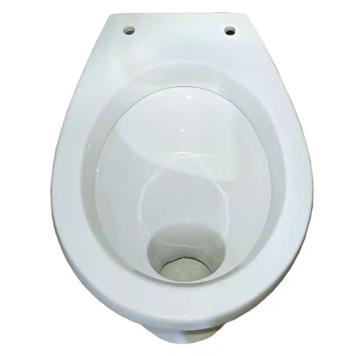 Bild 2 von Stand WC, Flachspüler, Keramik, weiß