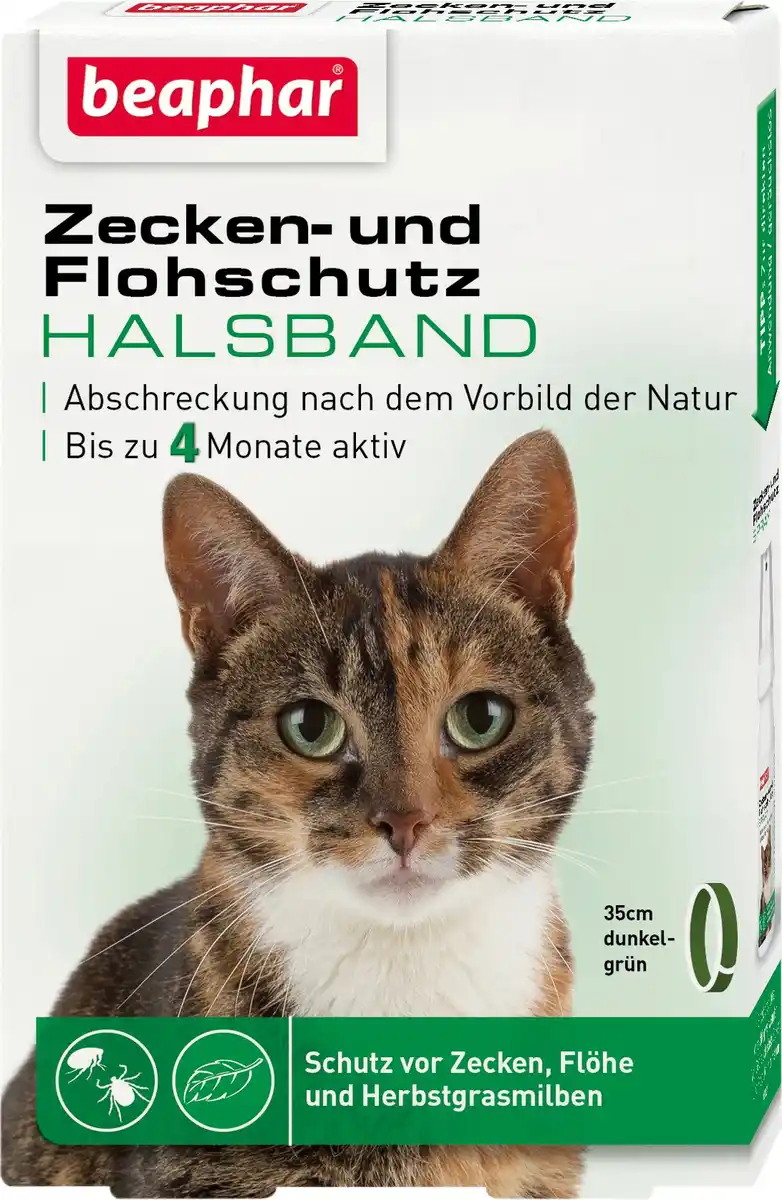 Bild 1 von Beaphar Zecken- & Flohschutz Halsband für Katzen 35 cm