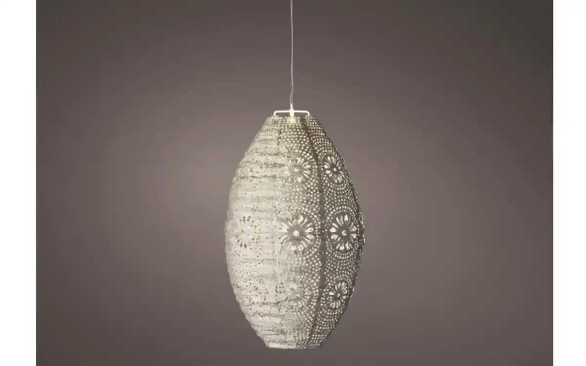 Bild 2 von Solar-Laterne, braun, 23 cm