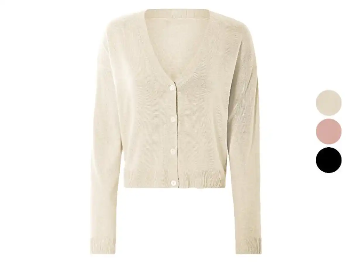 Bild 1 von esmara® Damen Cardigan, aus weicher Feinstrickqualität