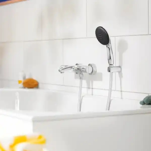 Bild 4 von Handbrause »Vitalio Start 110«, BxL 110 x 160 mm, rund, chromfarben