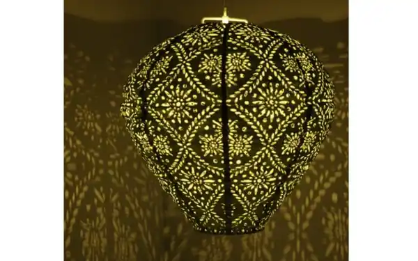 Bild 3 von Solar-Laterne, grün, 30 cm