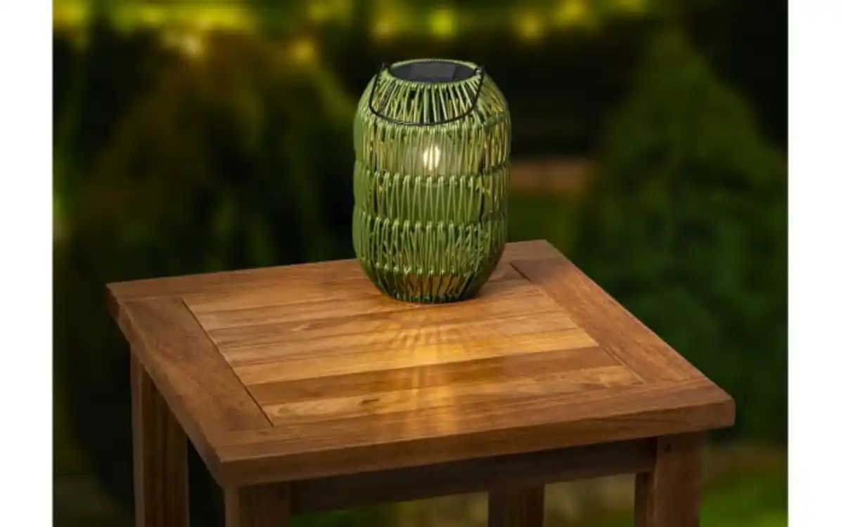 Bild 2 von Solar-Laterne, dunkelgrün, 24,5 cm