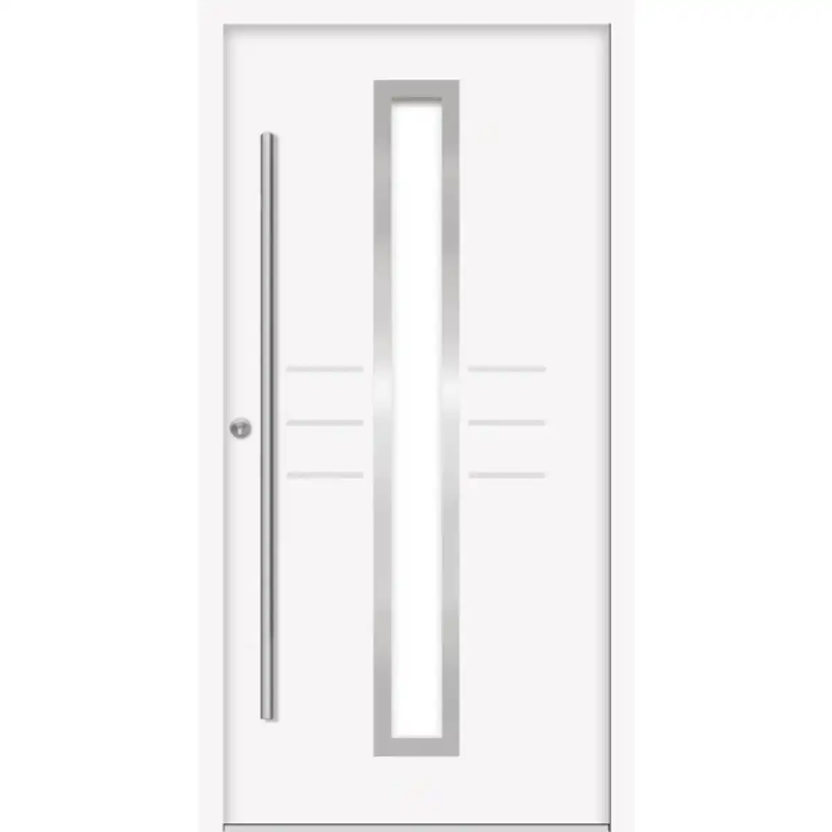 Bild 1 von Haustür »OMIS Prime«, Aluminium, in weiß