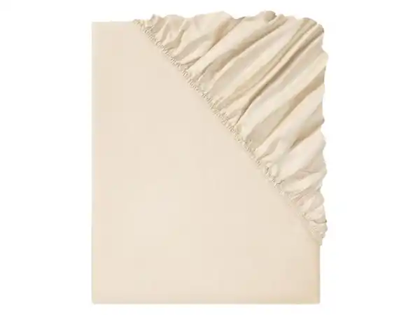 Bild 2 von LIVARNO home Satin-Spannbettlaken, 180-200 x 200 cm