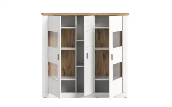 Bild 3 von Xonox Home - Highboard Modern Times, weiß/Eiche-Nachbildung