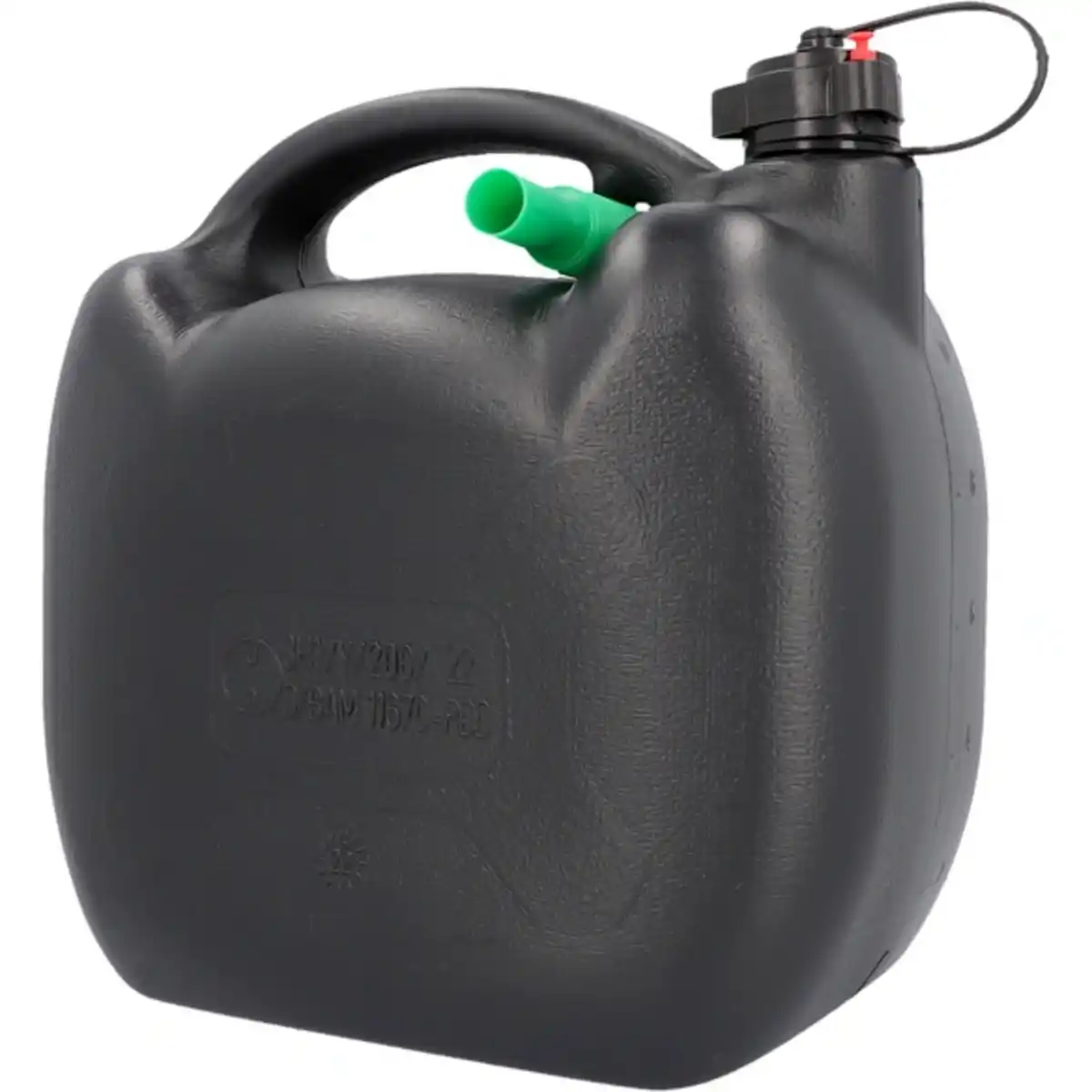 Bild 1 von Benzinkanister, 10 Liter, Kunststoff, schwarz