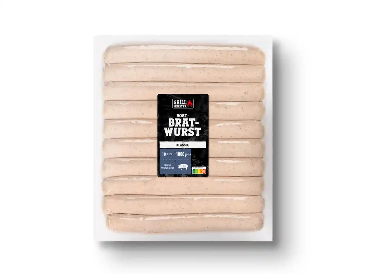 Bild 1 von Grillmeister Rostbratwurst,  1 kg