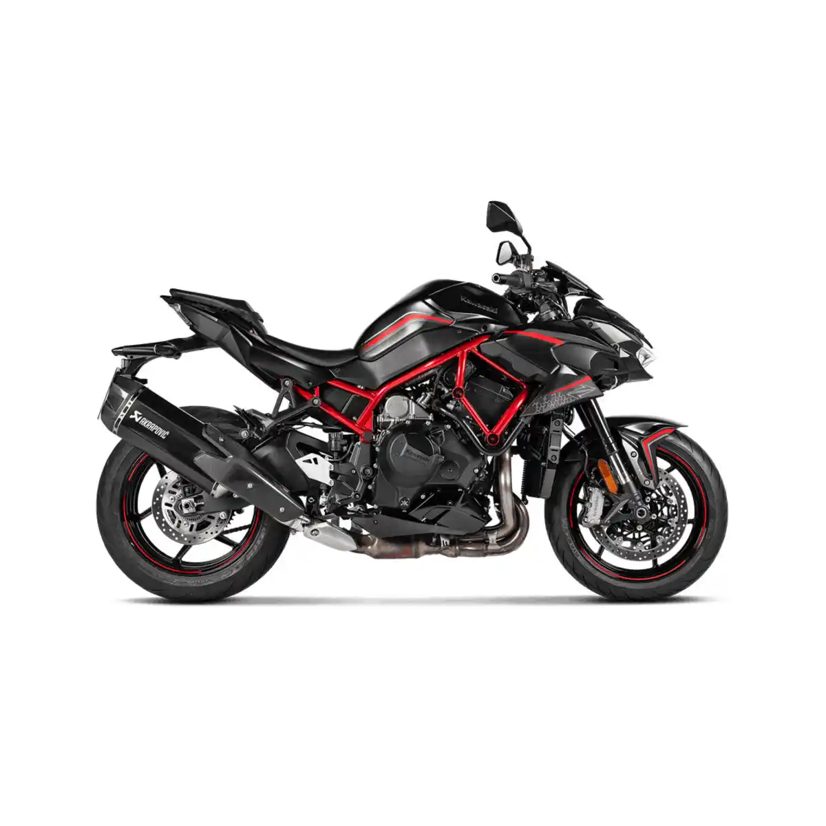 Bild 3 von Akrapovic Auspuff Slip-On Titan schwarz für Z H2 2023-