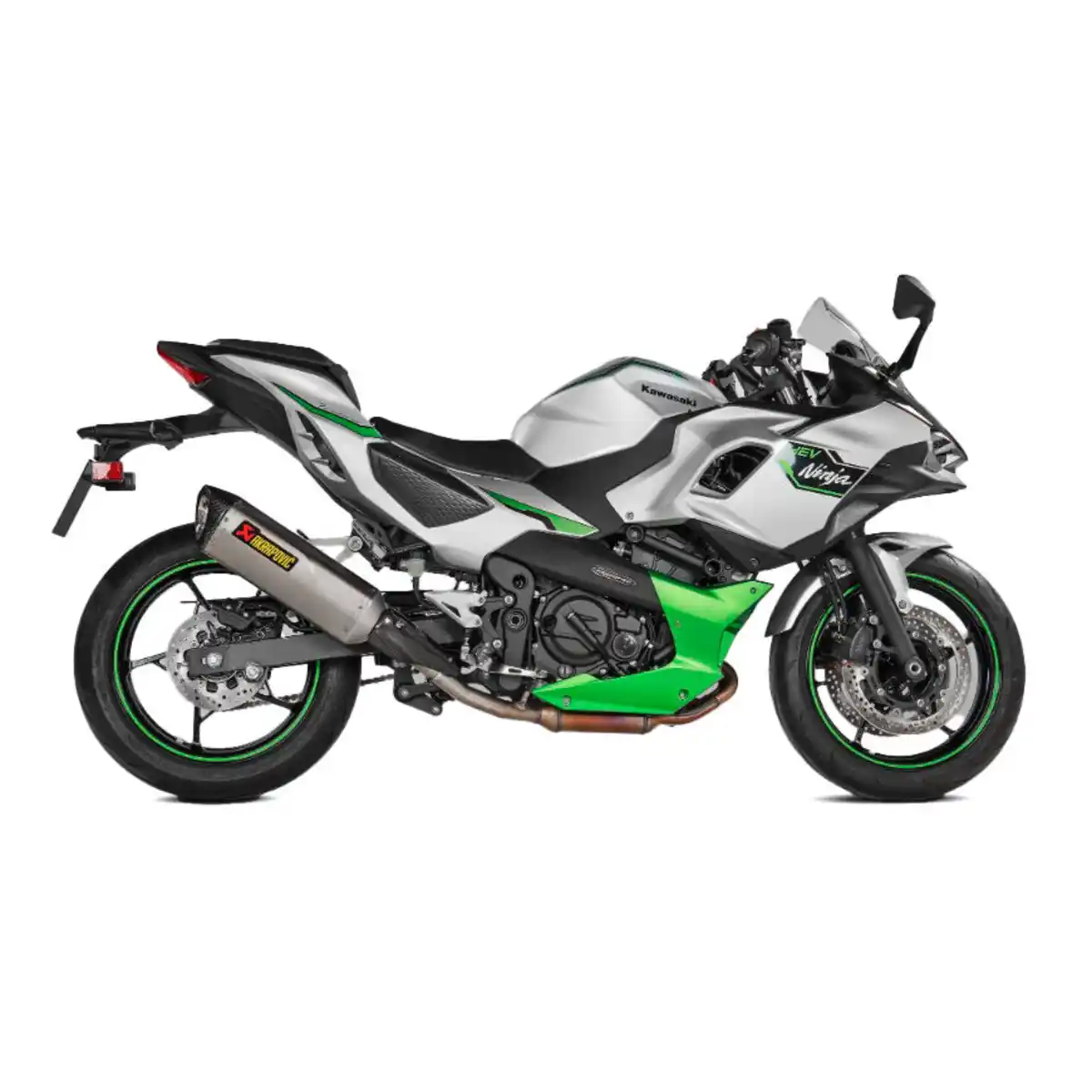 Bild 3 von Akrapovic Auspuff Slip-On Titan für Kawasaki Z/Ninja 7 Hybrid 2024-
