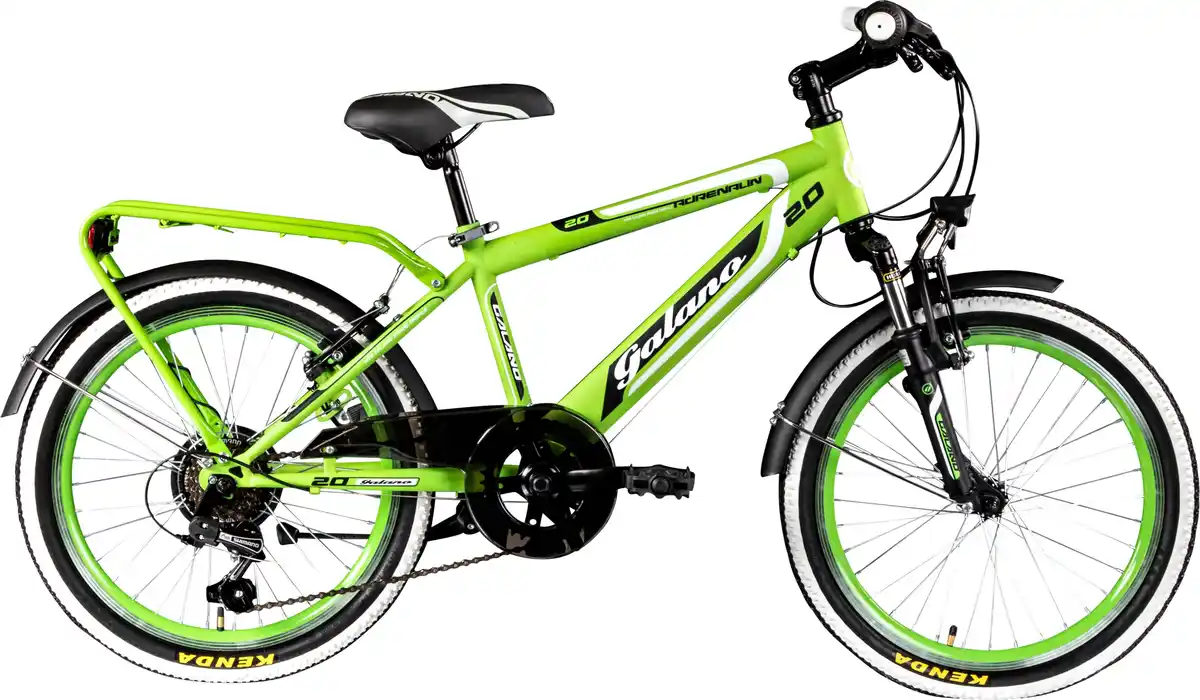 Bild 1 von Galano Jugendfahrrad Adrenalin 20 Zoll RH 32cm 6-Gang grün
