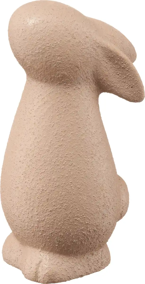 Bild 1 von Dekorieren & Einrichten Terracottahase stehend, angeraute Oberfläche, hellbraun