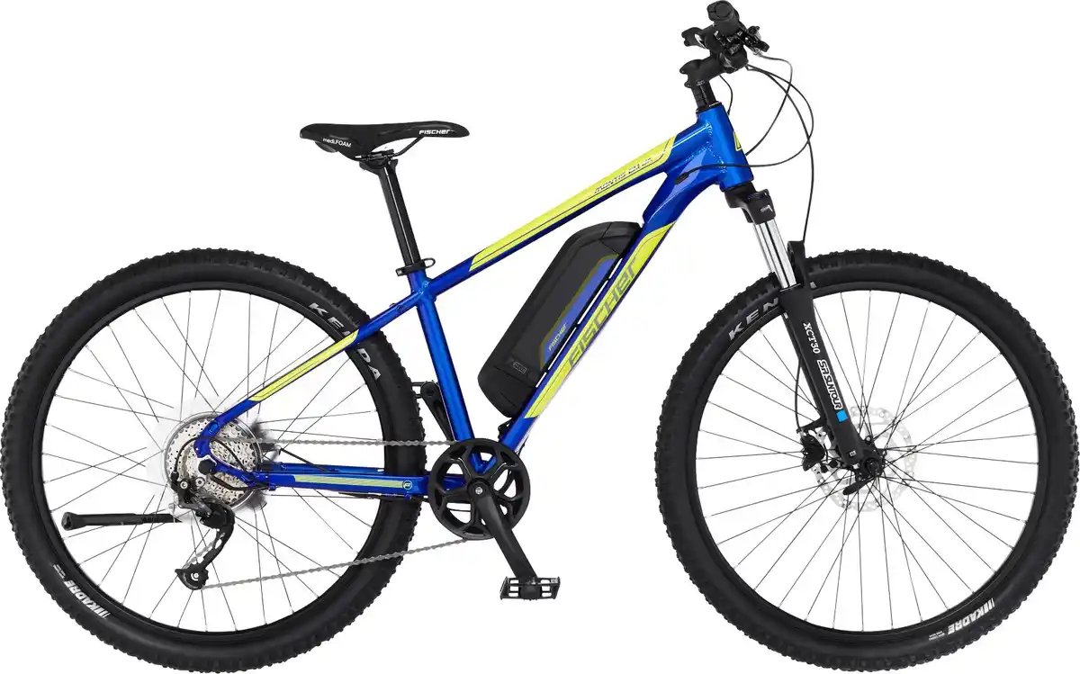 Bild 1 von Fischer E-Bike MTB Montis 2.1 Junior 27,5 Zoll 9-Gang 422 Wh gelb 62498