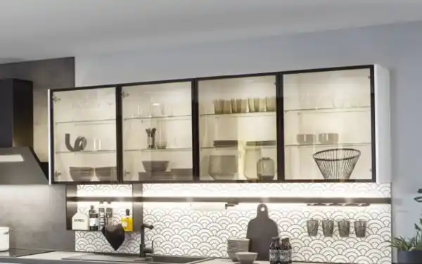 Bild 2 von Nobilia - Einbauküche Felde, weiß, inkl. Elektrogeräte