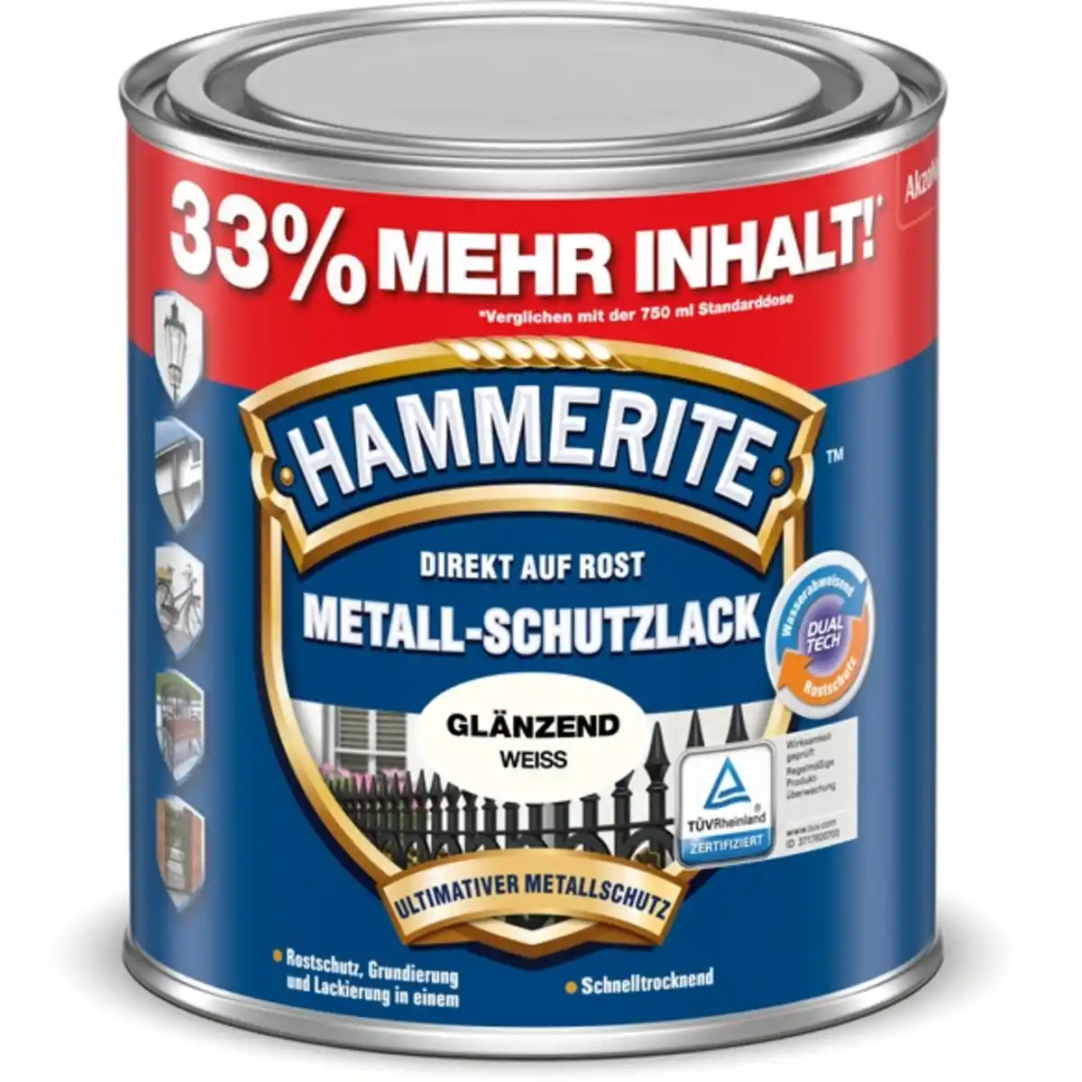 Bild 1 von Metallschutzlack, 1 l, glänzend