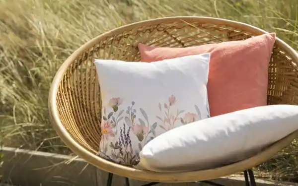 Bild 2 von Kissenhülle Wildgarten, mehrfarbig, 40 x 40 cm