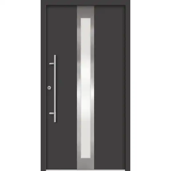 Bild 1 von Sicherheitshaustür »RHODOS Prime RC2«, Aluminium, in anthrazit