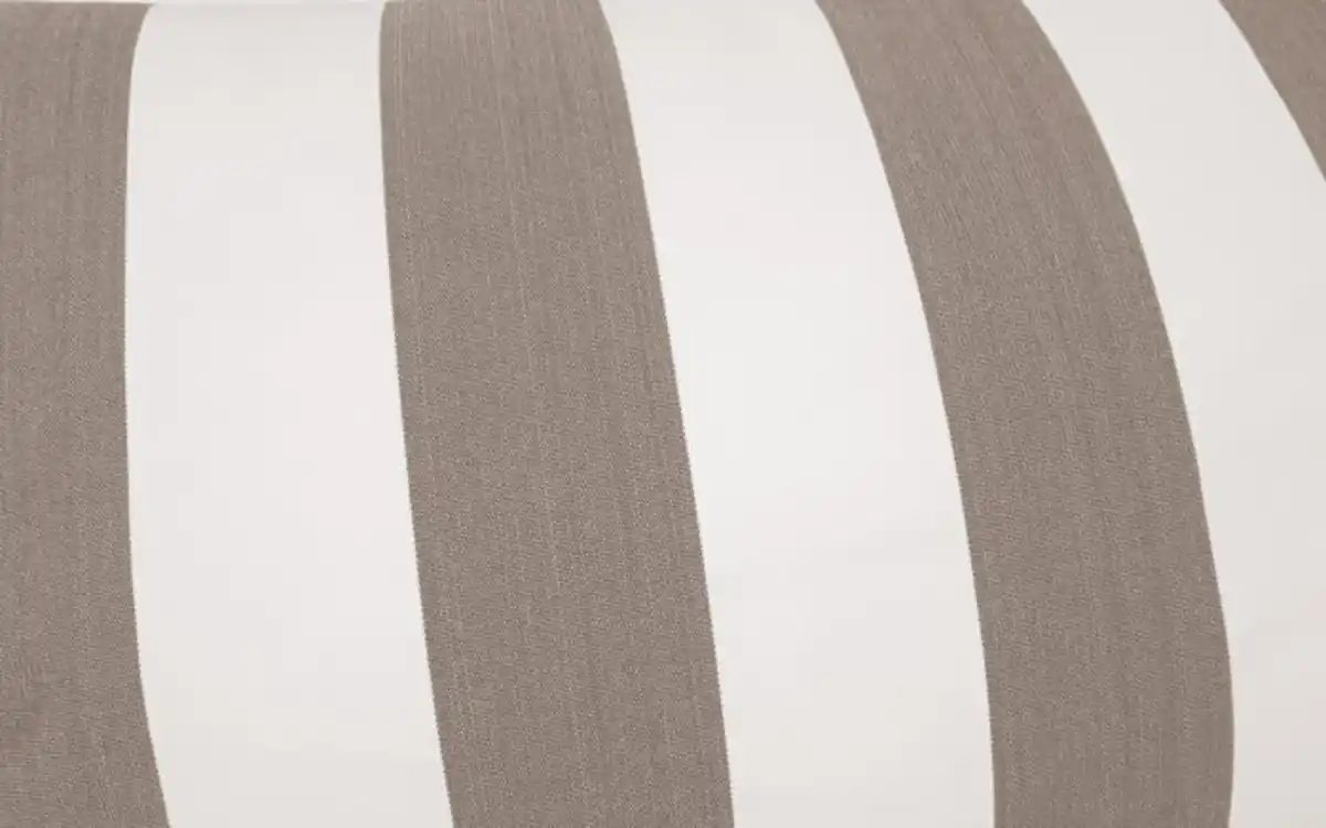 Bild 2 von Sitzhocker Roll Santorin, taupe/weiß, 65 x 35 x 55 cm