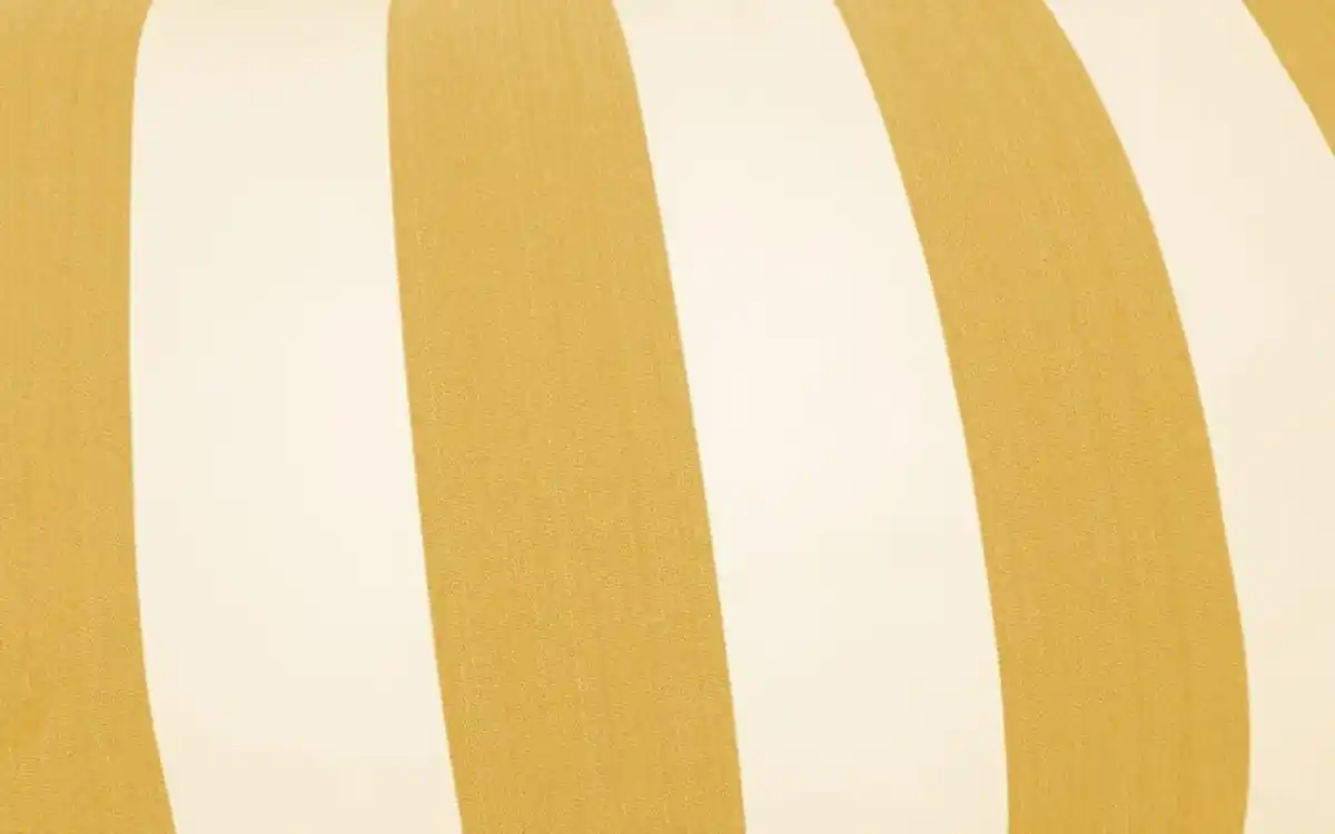 Bild 2 von Sitzhocker Roll Santorin, gelb/weiß, 65 x 35 x 55 cm