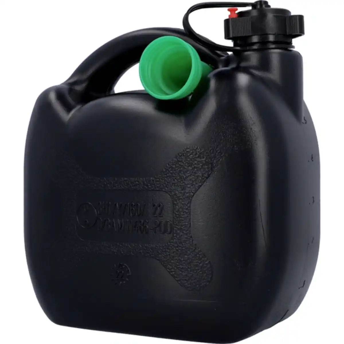 Bild 1 von Benzinkanister, 5 Liter, Kunststoff, schwarz