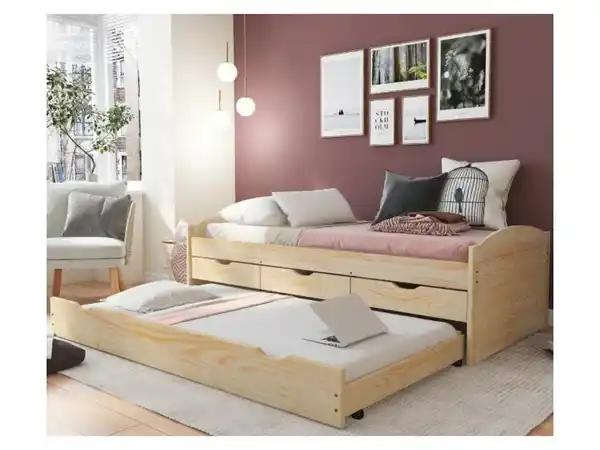 Bild 3 von Inter Link Funktionsbett »Marinella« »Lena« oder »Ulli«, mit 3 Schubladen