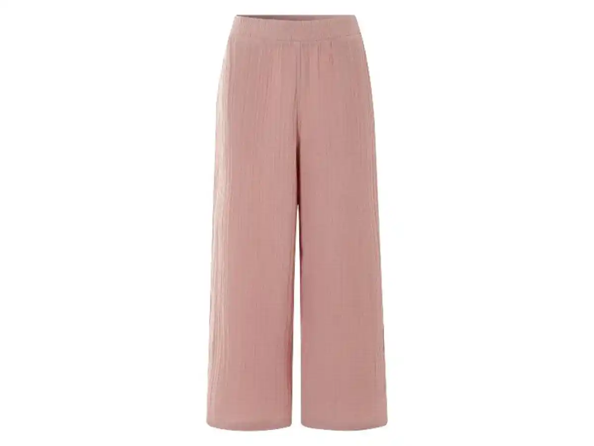 Bild 2 von esmara® Damenhose aus weichem Musselin Musselinhose für Damen Weiche Musselinhose (Damen) Damen-Musselinhose