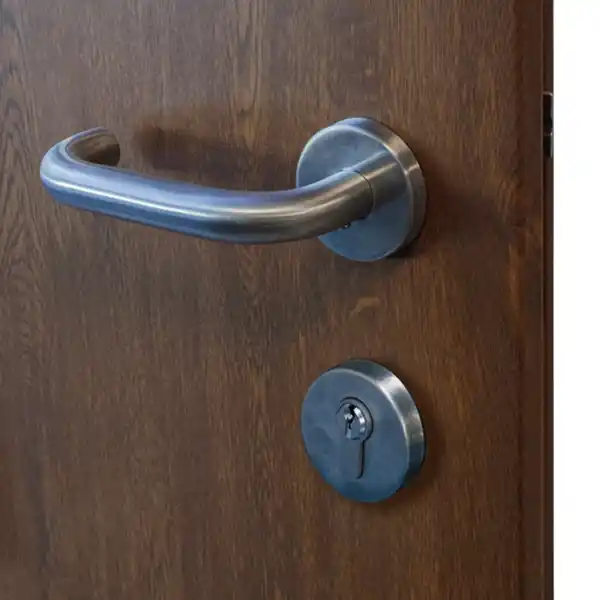 Bild 3 von Haustür »ATHEN Prime«, Aluminium, in golden oak