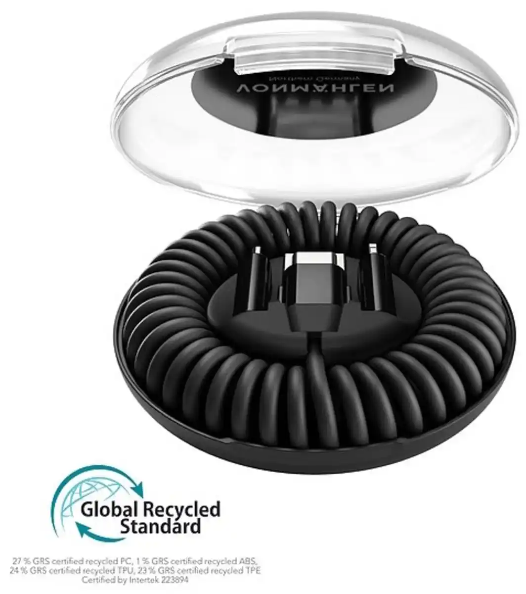 Bild 1 von Allroundo Eco USB-C-Kabel schwarz