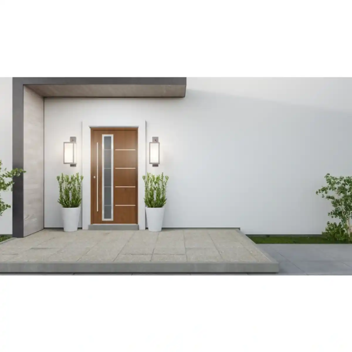 Bild 2 von Sicherheitshaustür »SPLIT Prime RC2«, Aluminium, in golden oak