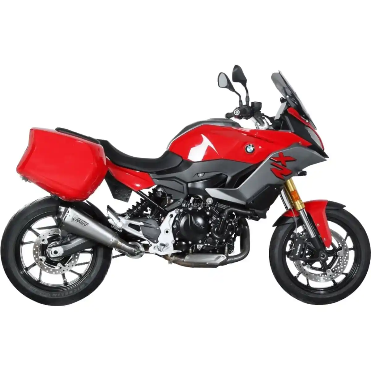 Bild 1 von MIVV Delta Race Auspuff B.037.LDRX silber für BMW F 900 XR