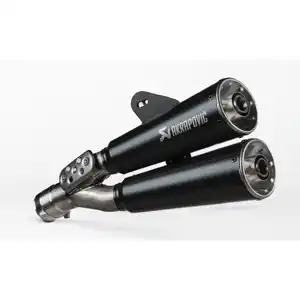 Akrapovic Auspuff Slip-On Paar Edelstahl schwarz für BMW R 12/R 12 nin
